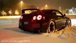 صدای اگزوز Nissan GTR