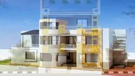 3D Exterior Design of Apartments