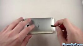 HTC One در برابر چکش چاقو