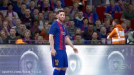 ۵ دقیقه گیم پلی بازی PES 2017 در Gamescom2016