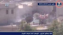 عملیات پاکسازی حومه دمشق تروریستهای وهابی