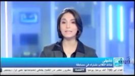 سوتی خفن خنده دار گوینده خبر زن در پخش زنده اخبار