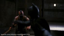 تحقیر بتمن توسط بِین در batman the dark knight rises