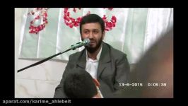 لطف امام رضا به گنه کاران به کلام حاج محمد عبدی