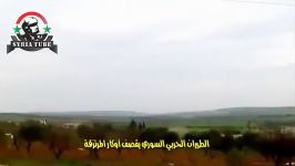 حمله جنگنده های ارتش سوریه به نیرو های ارتش ازاد القاعده