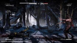 بروتالیتی ارون بلک در mortal kombat x