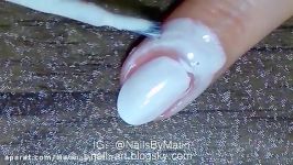آموزش طراحی ناخن ماربل Smooshy nail art tutorial