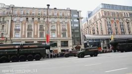 نمایش موشکهای بالستیک قاره پیما روسیه