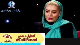 ماجرای رابطه سحر قریشی امید علومی زبان خودش