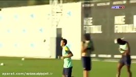 Cristiano Ronaldo vs Lionel Messi  Basketball shots