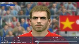 فیس فلیپ لام برای pes2016