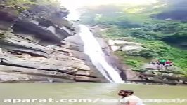 سقوط یک جوان آبشار شیرآباد