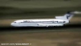 فرود اضطراری ایران ایر بوئینگ 727 بدون چرخ جلو