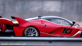 VETTEL Driving FERRARI FXXK