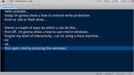 How to remove write protection using CMD in windows