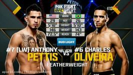 UFC on Fox 21  Pettis vs Oliveira