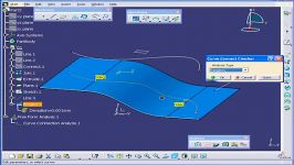 CATIA V5 DESIGN سطح پروجکشن