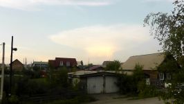 ترس وحشت مردم سیبری دیدن ابر قارچی شکل بزرگ