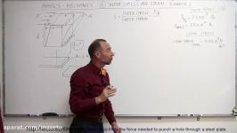 Physics  Mechanics Stress and Strain 11 of 16