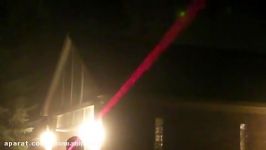 5mW Red Laser + Fog