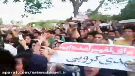 کنسرت مهدی مقدم در حمایت مهدی کروبی در شیراز