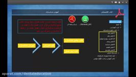 آشنایی محیط نرم افزار آموزشی دندانسازی ثابت متحرک