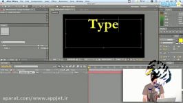 نحوه ساخت ایفکت متن در افتر ایفکت