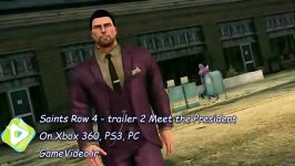 تریلر Saints Row 4  trailer 2 Meet the President