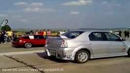 درگ قشنگ HONDA CRX Vs DACIA LOGAN