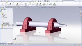 شبیه سازی یک تماس ساده در solidwork