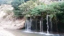 آبشار حمام خدایی روستای پنوگالیکش