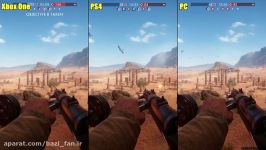 مقایسه گرافیکی Battlefield 1 در سه پلتفرم PCXOnePS4