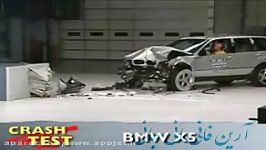 تست تصادف BMW X5 crash test