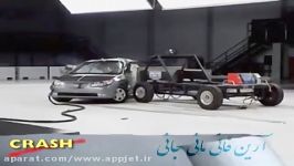 تست تصادف Hyundai Elantra crash test