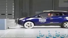 تست تصادف Hyundai Tucson crash test