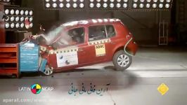 تست تصادف Renault Clio Mio