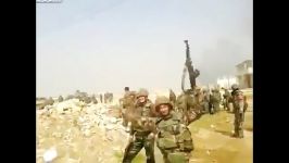 سوریه  خوشحالی ارتشیان سوری