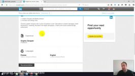 7 آموزش کار سایت LinkedIn  رزومه آنلاین  قسمت دوم