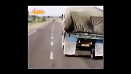 عاقبت خواب آلودگی راننده کامیون