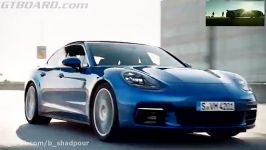 تیزر رسمی  پورشه Panamera Turbo 4S مدل 2017