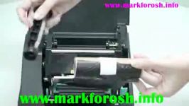 آموزش لیبل پرینتر postek c168 WWW.MARKFOROSH.INFO