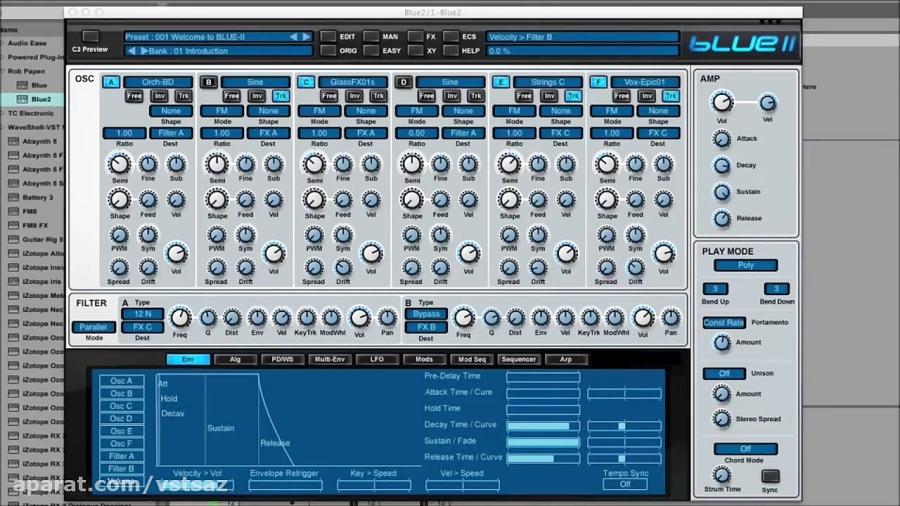 دانلود رایگان Rob Papen Blue II لینک مستقیم