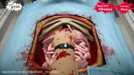 surgeon simulator پارت 2 دو تا هلو D بازی خودم