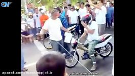 حوادث موتور سواری مرگبار در مسابقات درگ موتور سیکلت