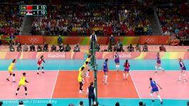 چین برنده مدال طلای والیبال المپک زنان