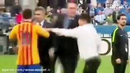 Lionel Messi Gives Kid His Shirt After Scoring Winning