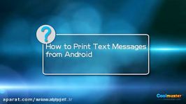 How to Print Text Messages from Android