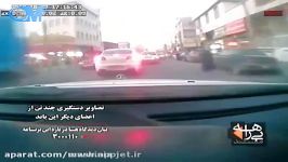 تعقیب گریز هیجان انگیز پلیس مزدا 3 در ایران