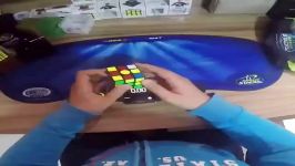 حل Rubik cube توسط سهیل لطفی در 5 ثانیه 90 صدم خانگی