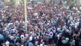 بدرقه پرشور دكتر احمدی نژاد توسط مردم انقلابی قزوین3